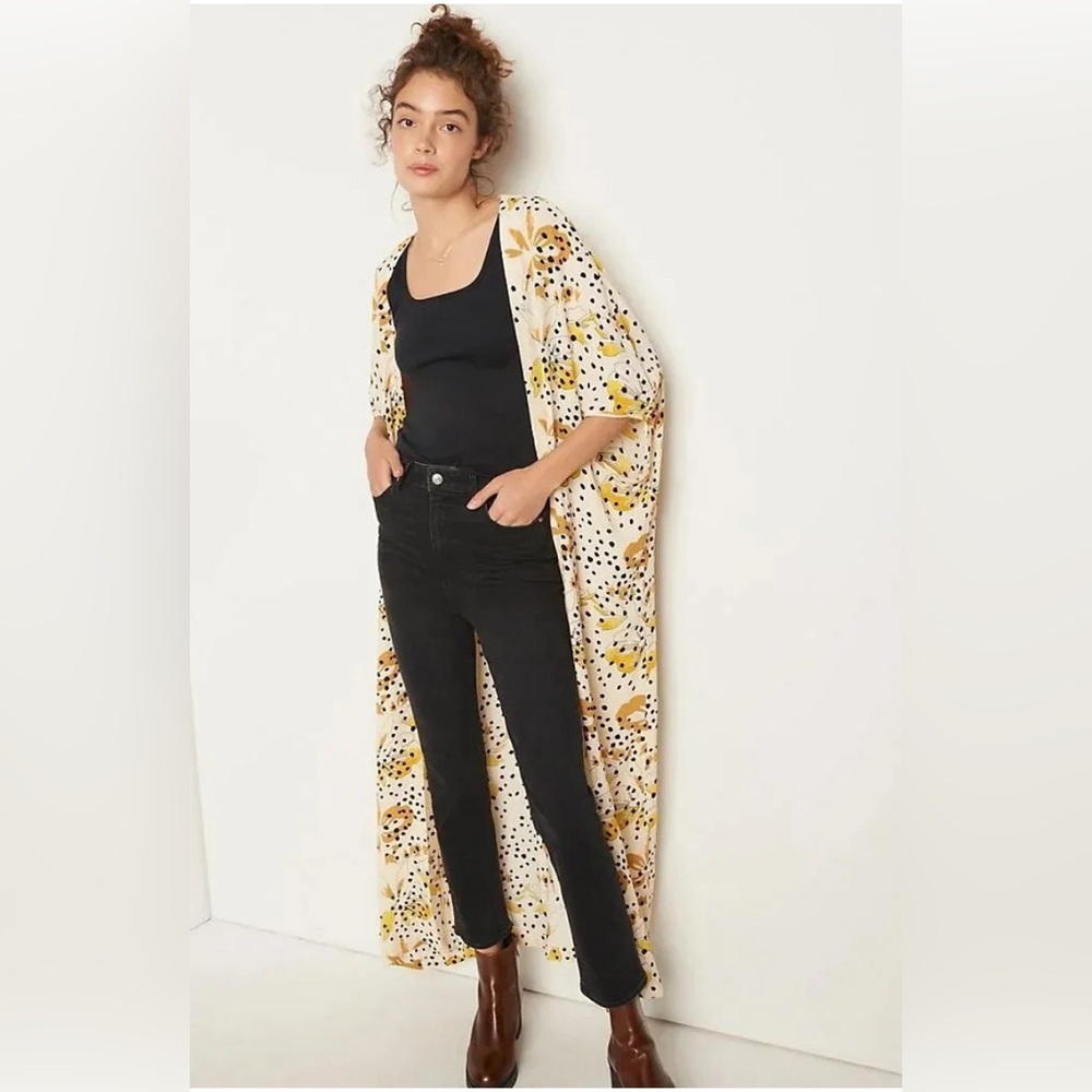 BEL KAZAN Anthropologie Sadie Duster Kimono